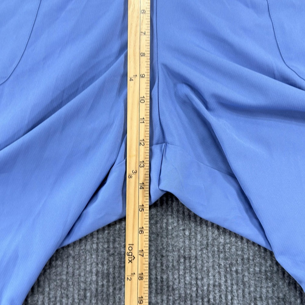 Skechers Reliance Cargo Scrub Pants Womens 3XL Ciel Blue Drawstring Stretch - Picture 9 of 13